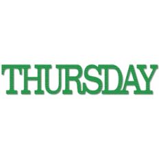 Thursday