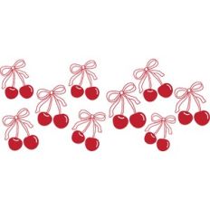 Cherry Bow Cup Wrap - 16oz