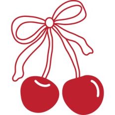 Coquette Cherry Bow