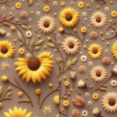 FLOWERS AND EMBROIDERY COLLECTION BACKGROUND 2.0