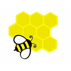 Bee and Honey Comb