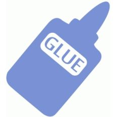 bottle of glue