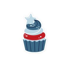 USA Cupcake
