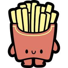 chibi french fries