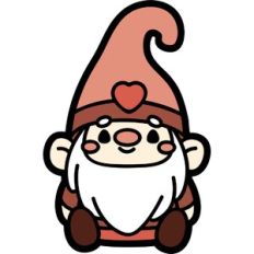cute love gnome