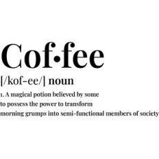 dictionary coffee