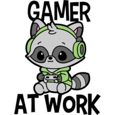 gamer at work