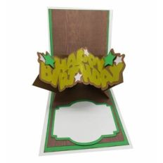 3D - Birthday Pop and Twist Card