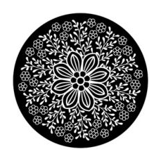 Flower Round Design