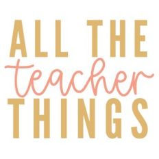 All the teacher things