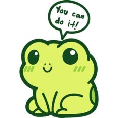motivational frog