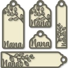 Nana branch accent tag