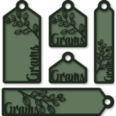 Grams branch accent tag