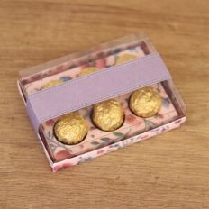 CLEAR CANDY BOX | 6 CHOCOLATES