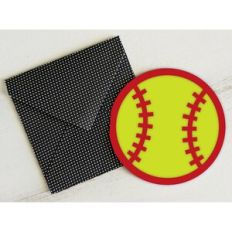baseball or softball card and envelope