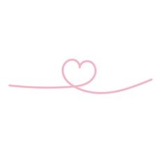 Heart line - 2mm - 0.08in