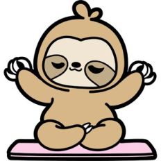 yoga sloth