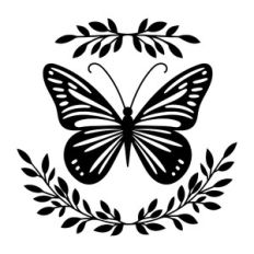 Floral Butterfly