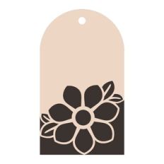 Floral Tag