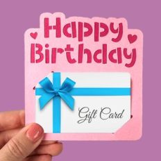 Happy Birthday Gift Card Holder