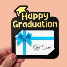 Happy Graduation Gift Card Holder