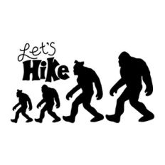 Let's HIKE - BIGFOOT family