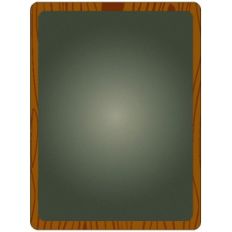 chalkboard journaling card