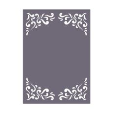 motif page flat card