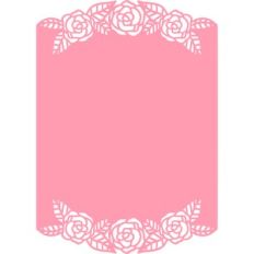 roses page flat card