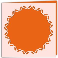 Wavy Ribbon Aperture Card