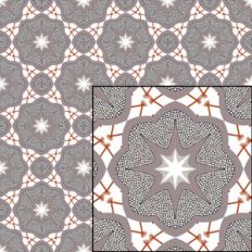 Geometric Flower Pattern