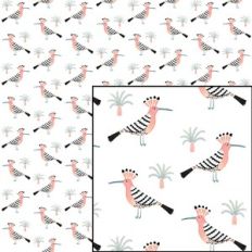 Hoopoe Bird Pattern