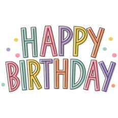 Happy Birthday