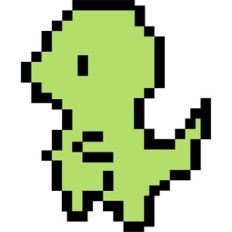 pixel dino