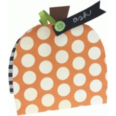 pumpkin place card