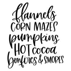 Flannels Corn Mazes Pumpkins Hot Cocoa Bonfires and Smores