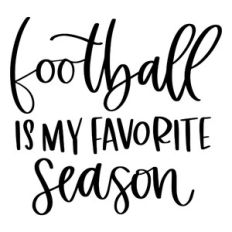Football Is My Favorite Season