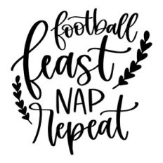 Football Feast Nap Repeat