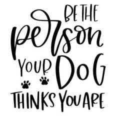 Be the Person Your Dog Thinks You Are