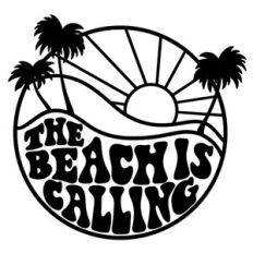 the beach is calling