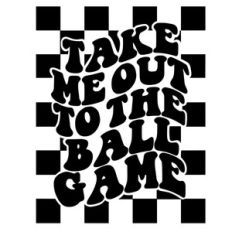 Retro take me out to the ball game