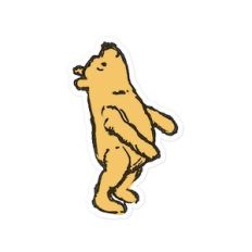 Pooh Looking Up