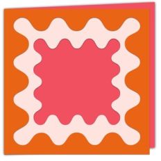 Wavy Groovy Frame Aperture Card