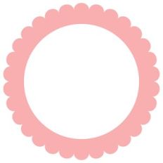 Scallop Circle Frame