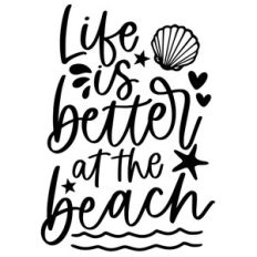 life is better at the beach