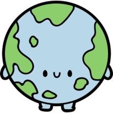 chibi planet earth