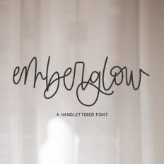 Emberglow Script Font