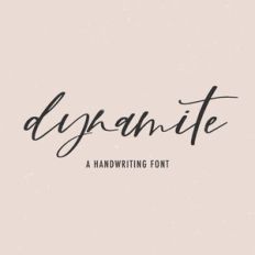 Dynamite Font
