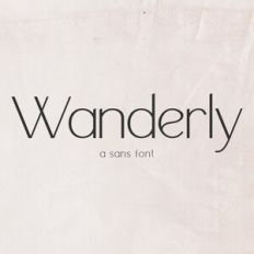 Wanderly Sans Font