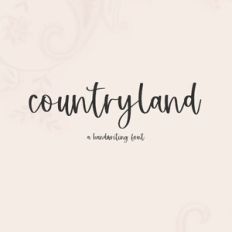 Countryland Script Font